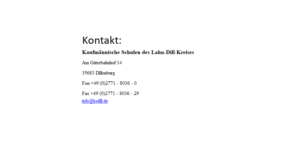 Kontakt