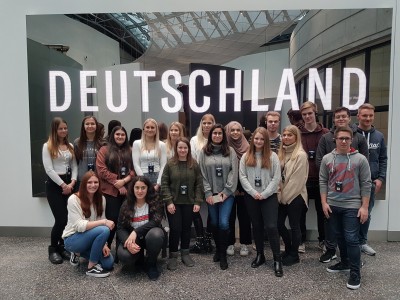 Gruppenfoto des Geschichtskurses von Herrn Kopp.