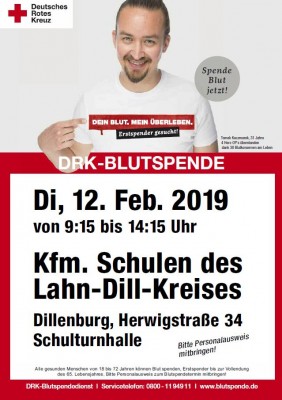 DRK-Blutspendetermin an der KSDill