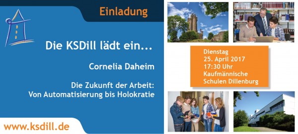 Zukunftsforscherin Cornelia Daheim kommt an die KSDill