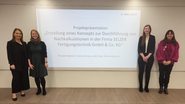 Projektpräsentation der Fachschule für Wirtschaft