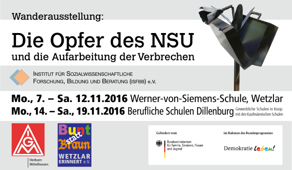 Die Opfer des NSU - Wanderausstellung