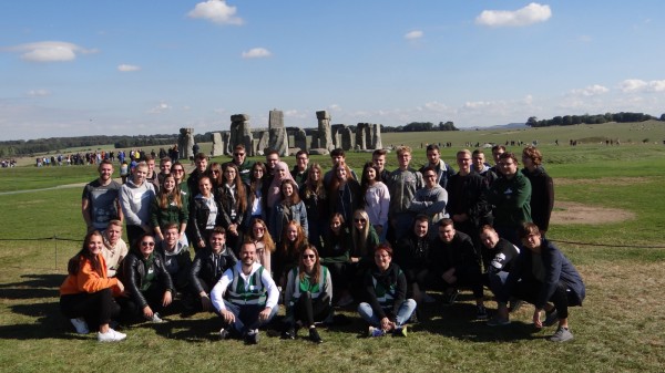 Gruppenfoto Stonehenge