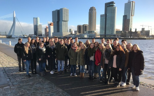 Gruppenfoto in Rotterdam