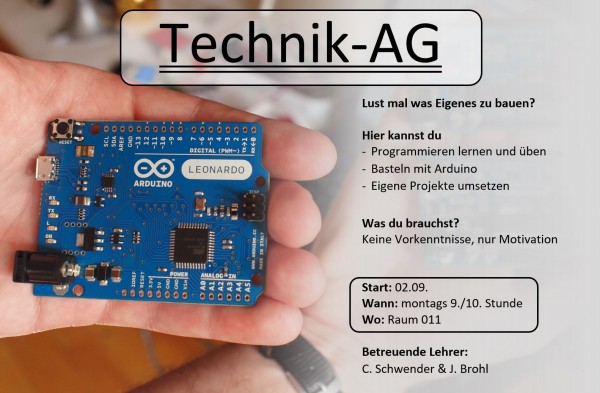 Poster Technik-AG