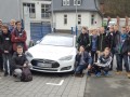Die Klassse 11 (Technik) des Beruflichen Gymnasiums besichtigt die Isabellenhütte